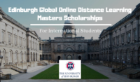 Edinburgh Global Online Distance Learning masters programmes in UK, 2020