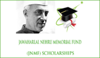 Jawaharlal Nehru Memorial Fund (JNMF) Scholarships for PhD Programme in India, 2020