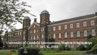 University of Cumbria International Student Scholarships in UK, 2018
