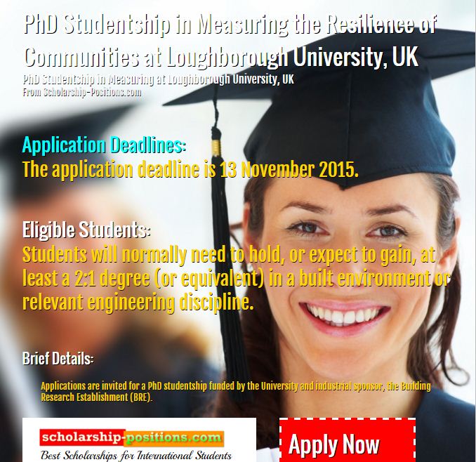 PhD studentship in Measuring UK