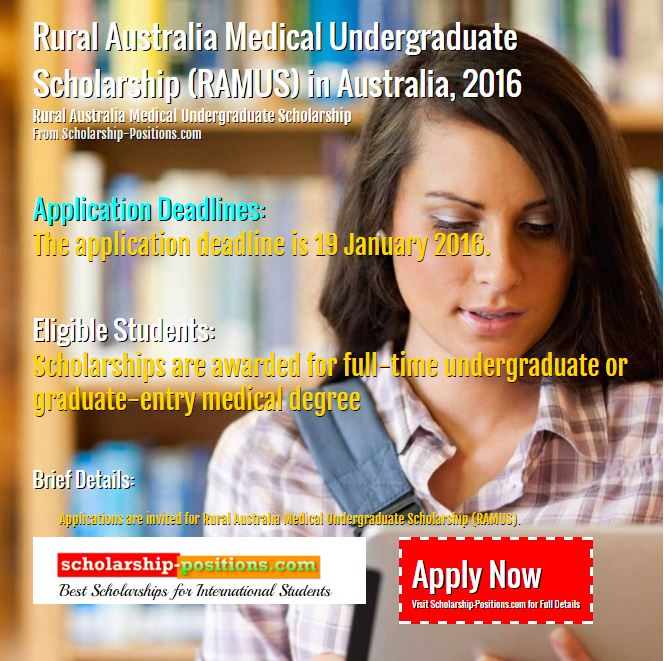 Medical Undergraduate Scholarship