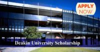 Deakin University Scholarships for International Students in Australia