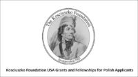 Kosciuszko Foundation USA Grants and Fellowships for Polish Applicants, 2017