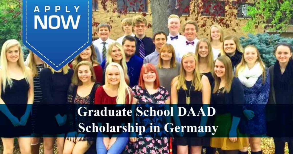 Graduate School DAAD Scholarship Program for Non-German Citizens in Germany, 2018