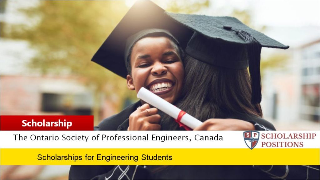 Personal Scholarships for Engineering Students in Canada, 2017