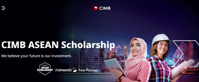 CIMB ASEAN Scholarships in Malaysia, 2019
