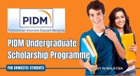 PIDM Undergraduate Scholarship Programme in Malaysia