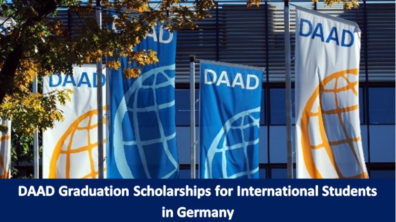 DAAD Graduation Scholarships for International Students in Germany, 2019