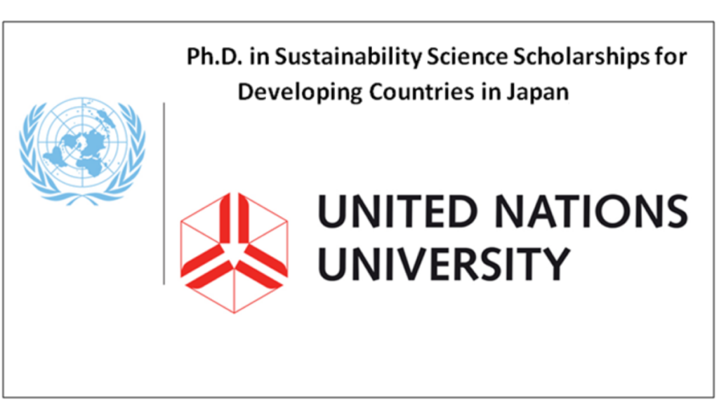 PhD in Sustainability Science Scholarships for Developing Countries in Japan, 2020