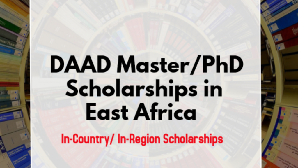 phd scholarships to study in kenya