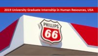 2019 University Graduate Internship in Human Resources, USA