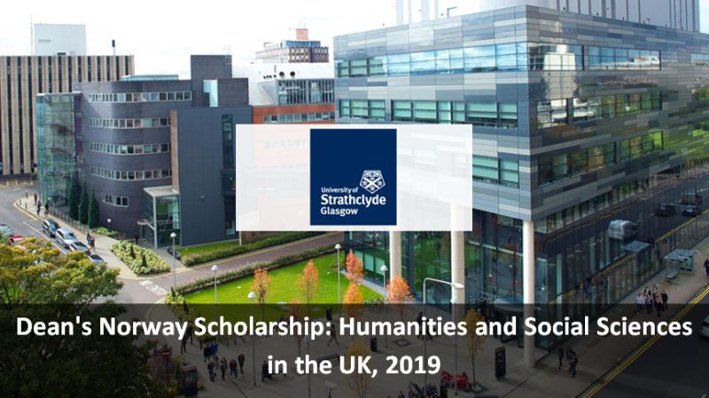 Dean's Norway Scholarship: Humanities and Social Sciences in the UK, 2019