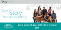 Global Content & Sales MBA Intern - Summer 2019