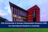 PhD Scholarship in Airways Inflammation Research (AIR) for International Students in Australia