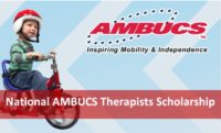 National AMBUCS Therapists Scholarship in the USA