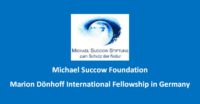 Michael Succow Foundation Marion Dönhoff International Fellowship in Germany