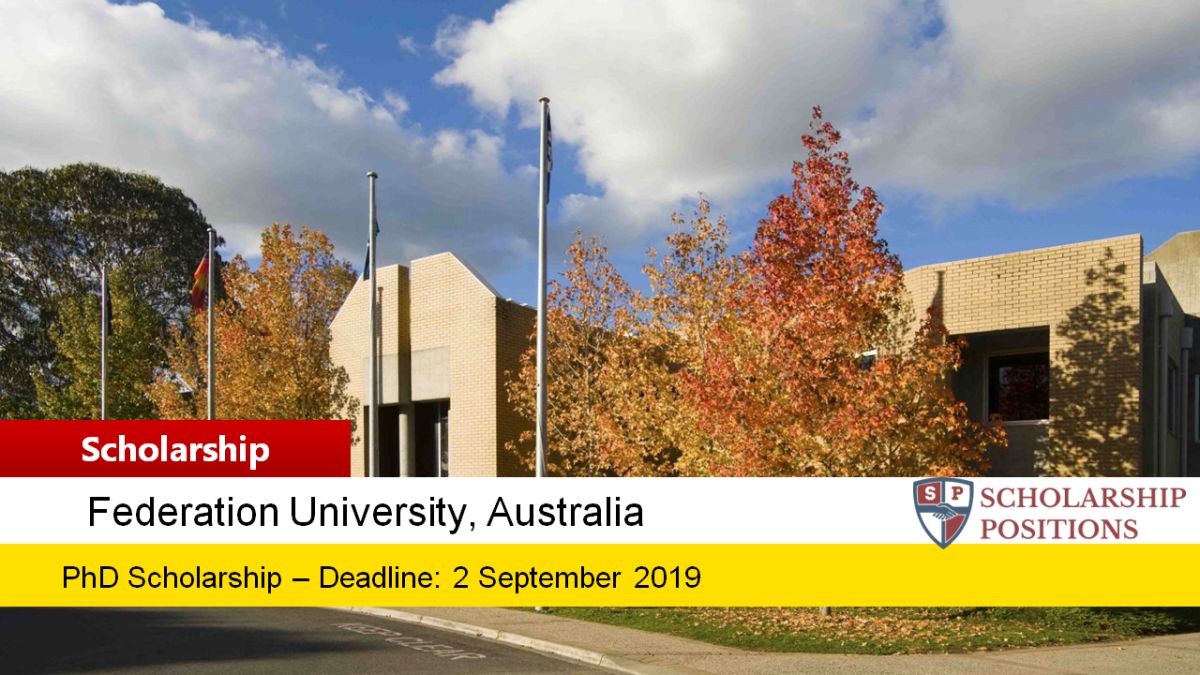 phd in federation university australia