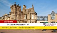 University of Bradford Country Specific Scholarships in UK, 2019
