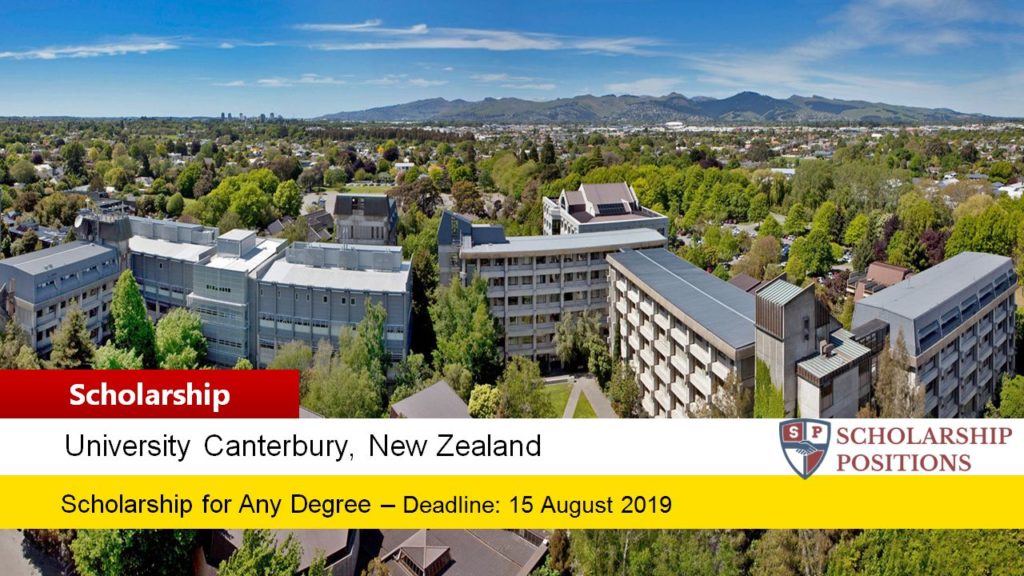 150 Go Canterbury Scholarship in New Zealand, 2019