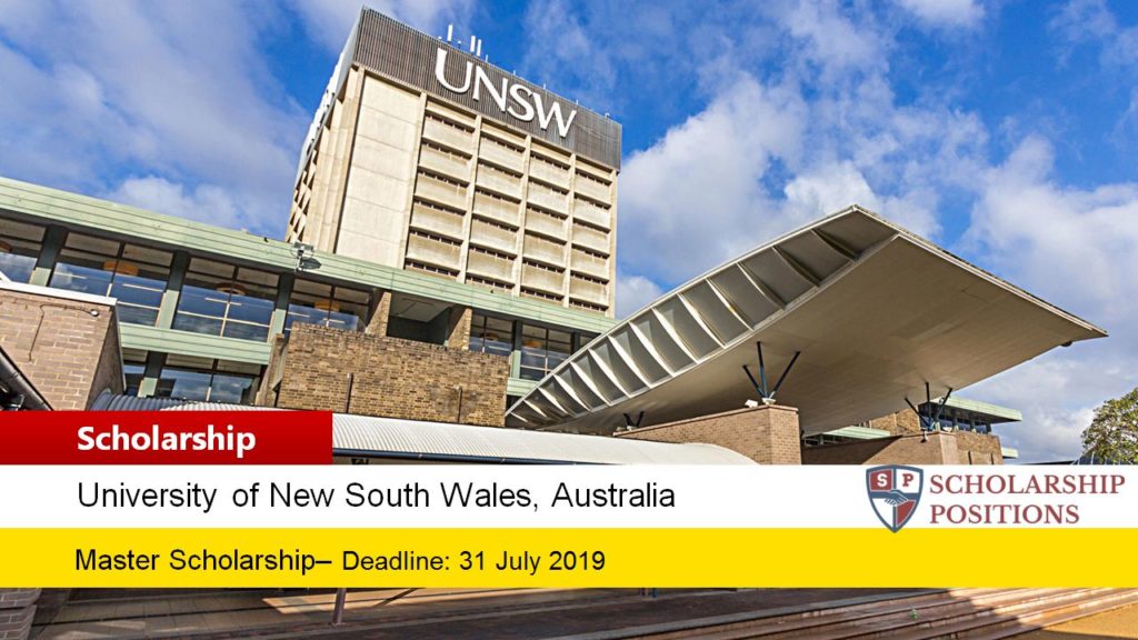 Faculty of Law Postgraduate Coursework Academic Excellence Scholarships in Australia, 2019
