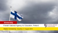 Finnish National Agency for Education Scholarships for International Students in Finland
