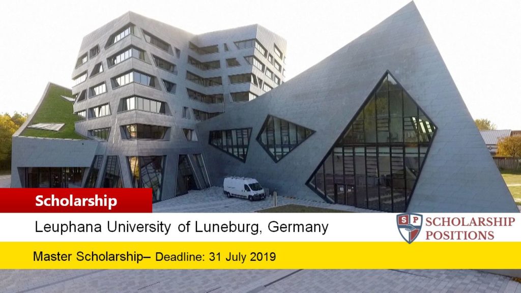 Leuphana University of Lüneburg DAAD Scholarship HELMUT-SCHMIDT in Germany, 2019