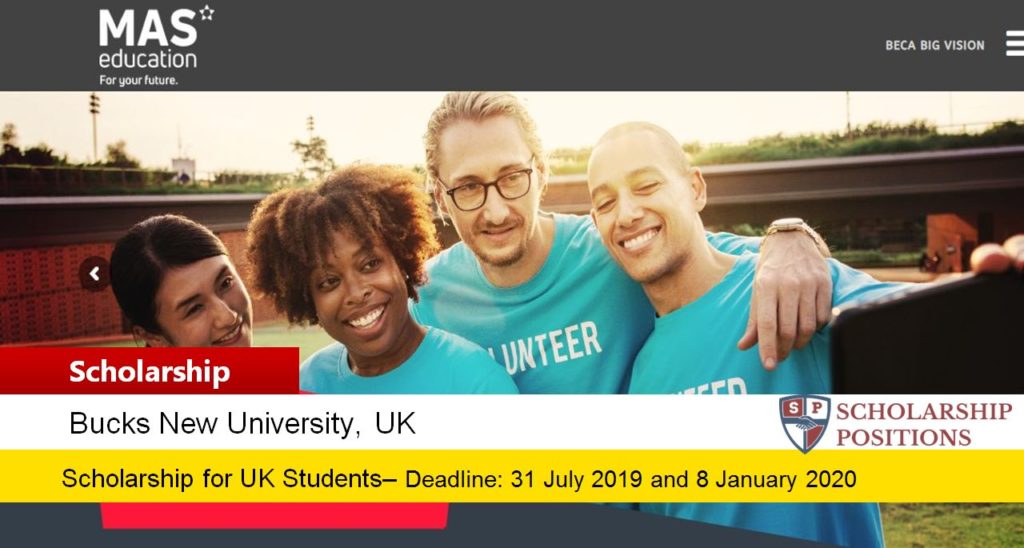 MAS Education Big Vision Scholarship for Colombia Students in UK, 2019
