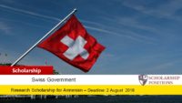 Swiss Government Partnering for Excellence Scholarships, 2020-2021