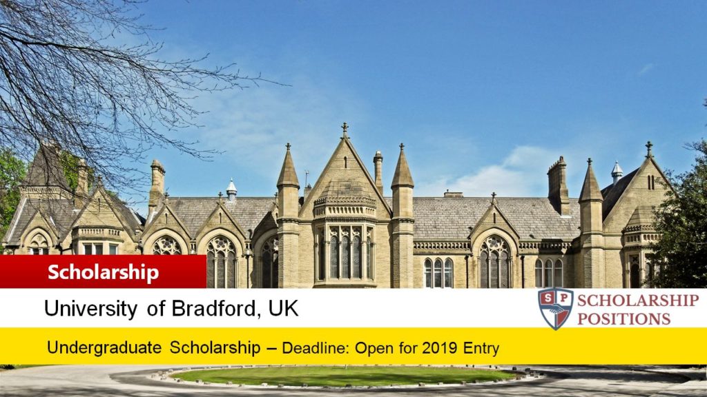 University of Bradford Academic Excellence Scholarships for EU Students in UK, 2019