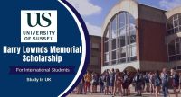 University of Sussex Harry Lownds Memorial Scholarship in the UK