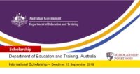Department of Education Destination Australia Program for Australian and Overseas Students