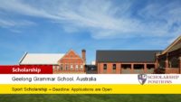 Geelong Grammar School Sport Scholarships for Australian and New Zealand Citizens
