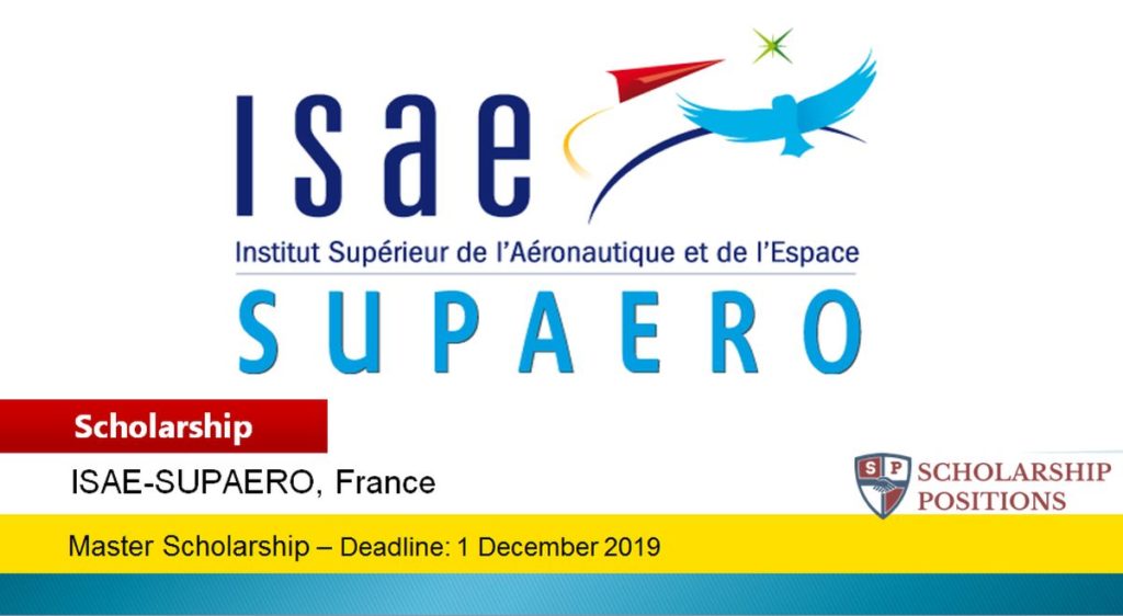 ISAE-SUPAERO Tuition Fees and Scholarships in France, 2019