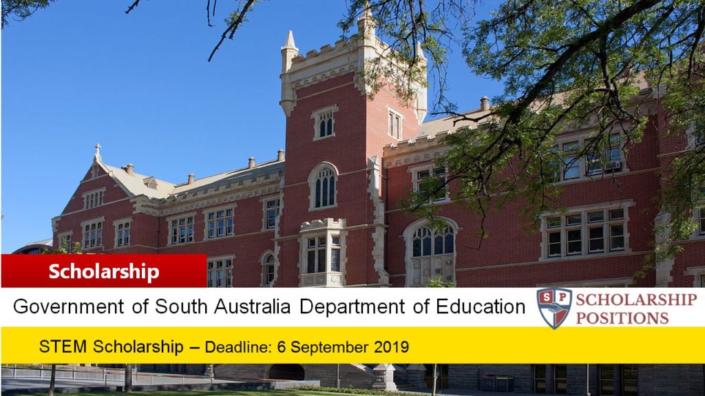 South Australia Department for Education STEM Scholarships 2019