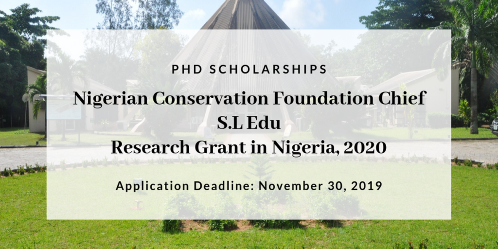 research grant in nigeria