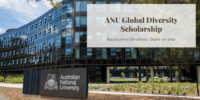 ANU Global Diversity Scholarship in Australia