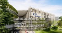 Sharon Lee Teng Siew Scholarship for International Students at Singapore Management University in Singapore, 2020