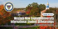 Western New England University International Student Scholarships in the US