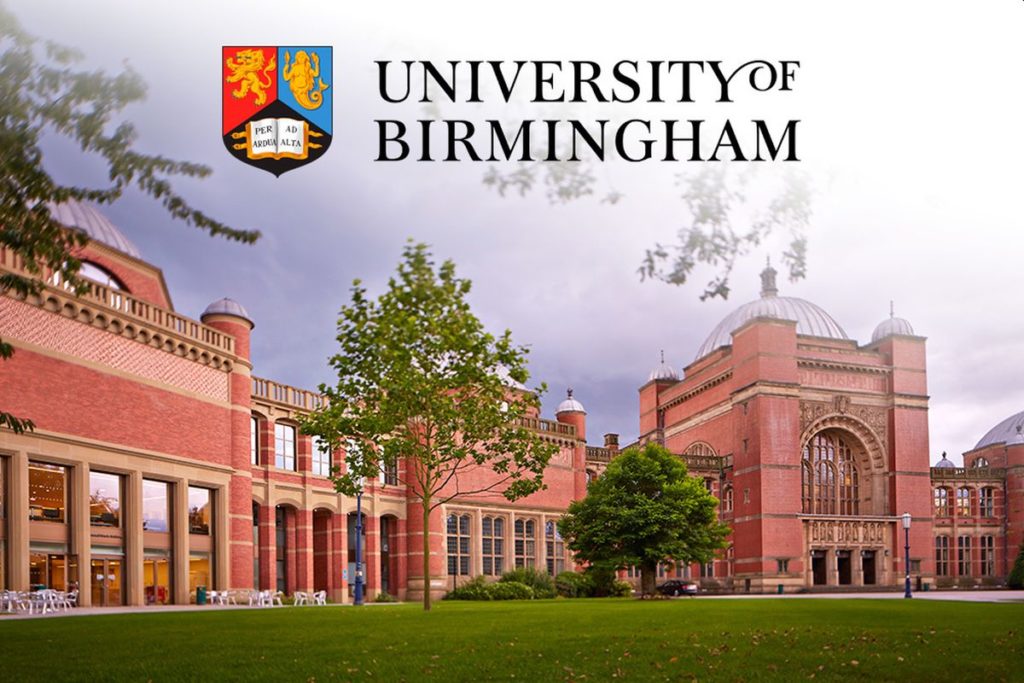 BP International Scholarships at the University of Birmingham in the UK