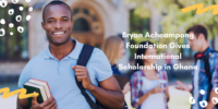 Bryan Acheampong Foundation Gives International Scholarship in Ghana