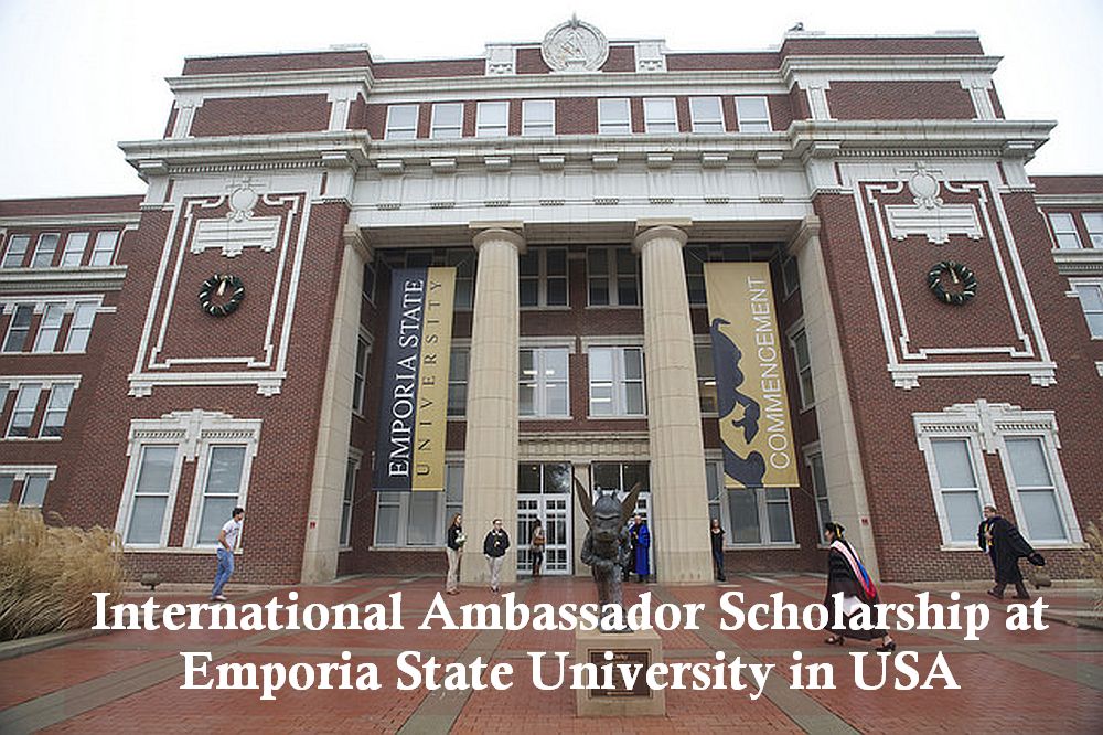 International Ambassador Scholarship at Emporia State University, USA