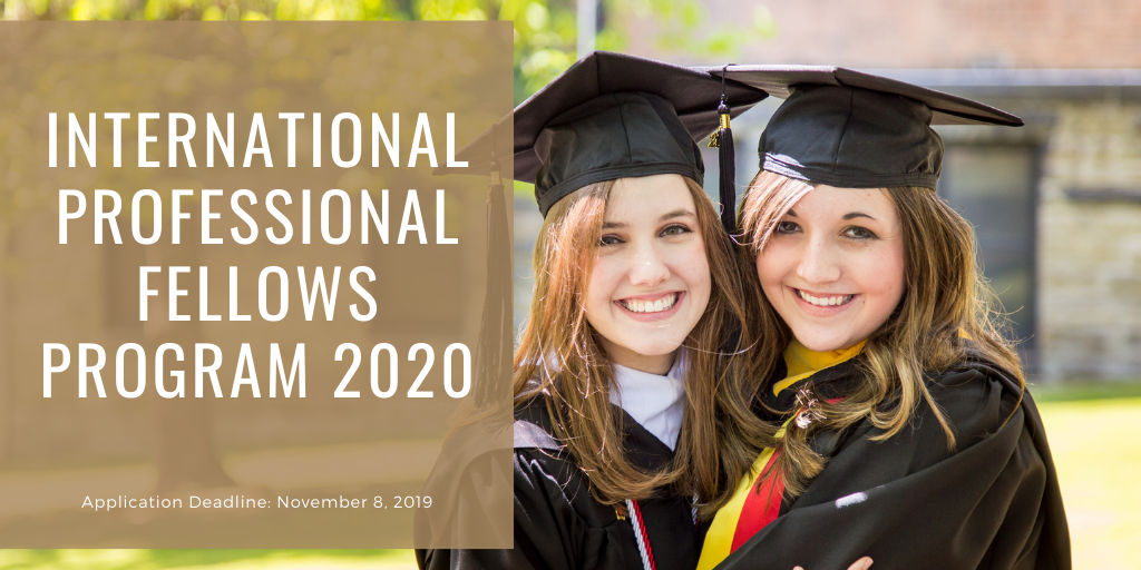 International Professional Fellows Program 2020  