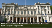 PhD studentship in Mechanics of Composite Materials for Energy Storage