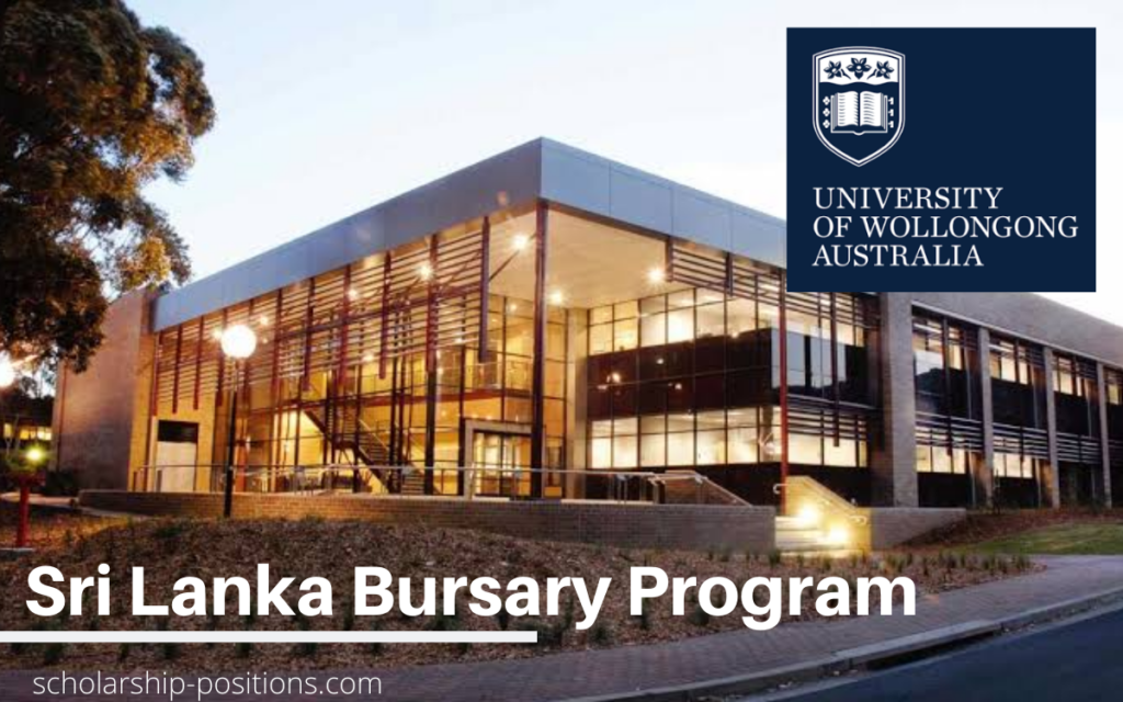Sri Lanka Bursary Program at University of Wollongong, Australia