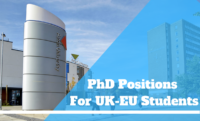 Aston University PhD Positions for UK-EU Students