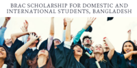 BRAC Scholarship for Domestic and International Students, Bangladesh