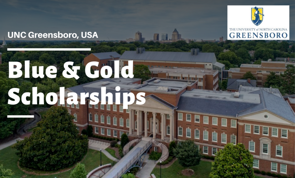 Blue & Gold Scholarships at UNC Greensboro, USA