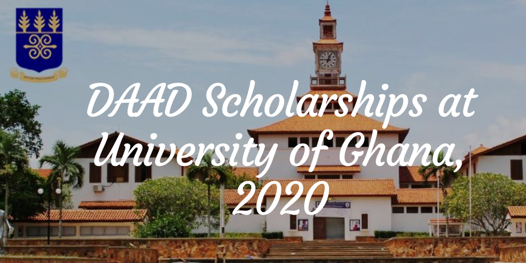 DAAD Scholarships at University of Ghana, 2020