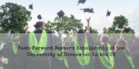 Fast-Forward Master's Scholarship at the University of Greenwich in the UK