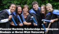 Financial Hardship Scholarships for Malaysian Students at Heriot-Watt University
